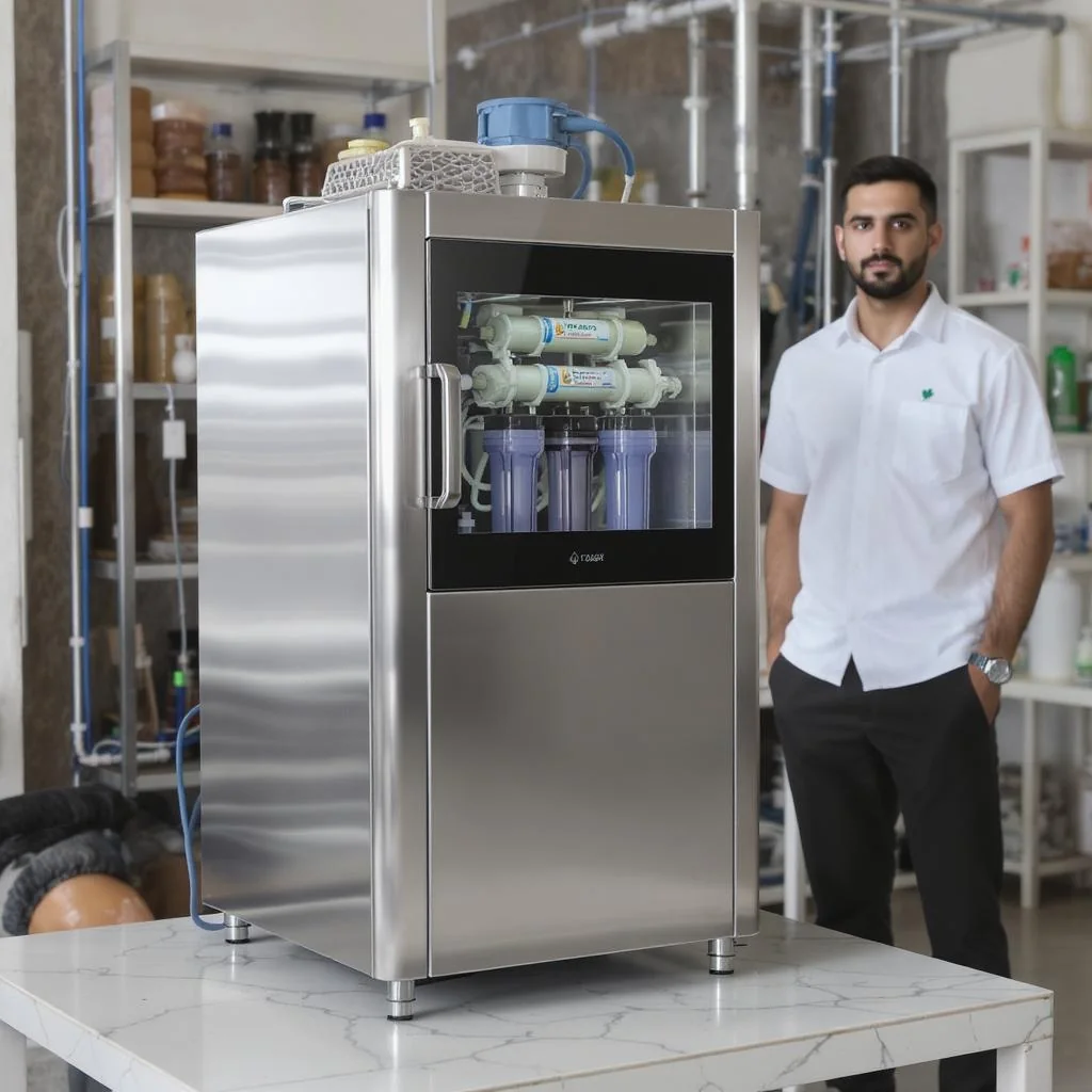 رویال تصفیه خرید و فروش دستگاه تصفیه آب نیمه صنعتی در تهران ونک